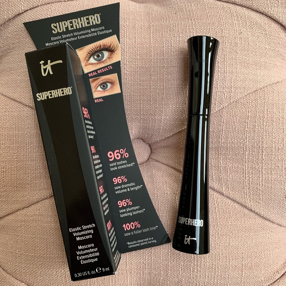 ⭐️NEW⭐️ It Cosmetics Superhero Mascara Super Black